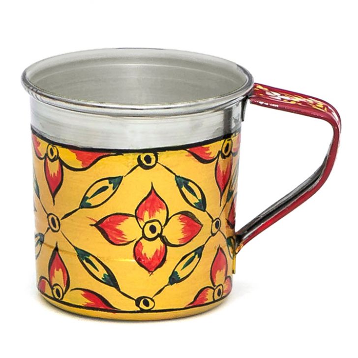 Hand Painted Tea Set : Golden Glow