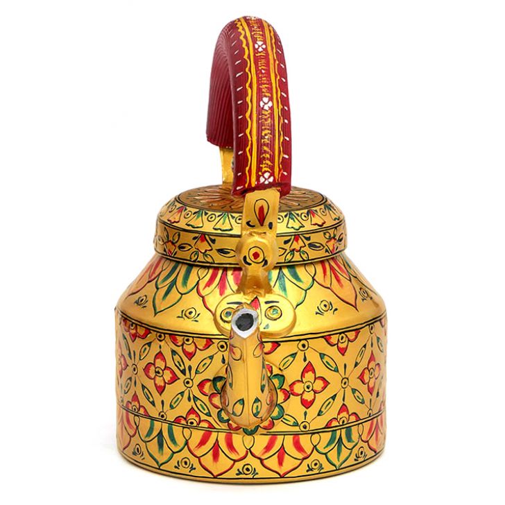 Hand Painted Tea Set : Golden Glow