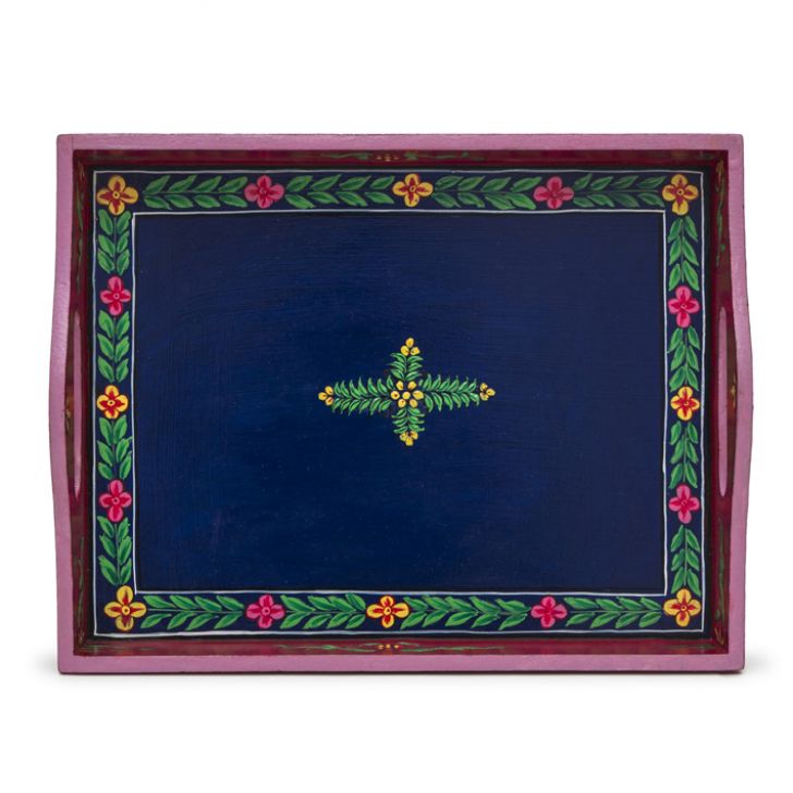 Hand Painted Tea Set : Mughal Garden Hand Painted Tea Set : Mughal Garden