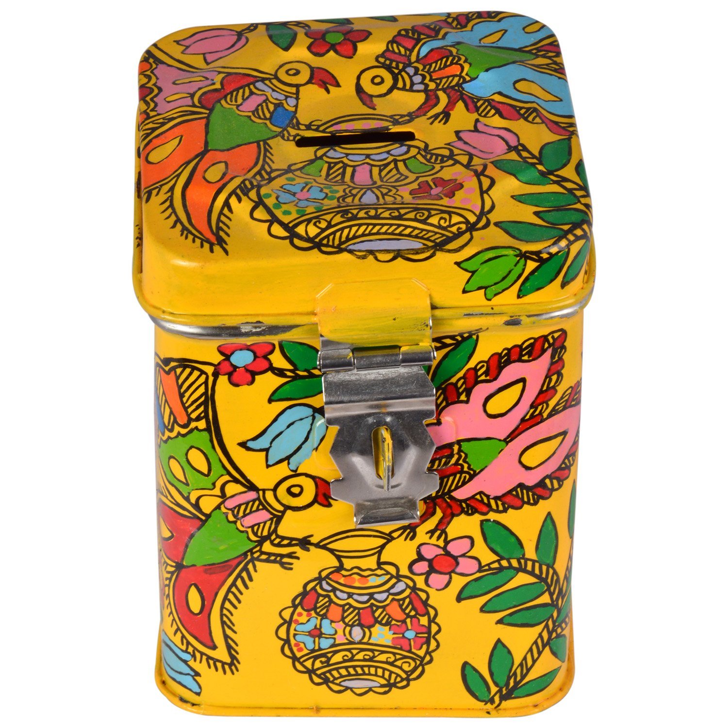 Hand painted money bank, piggy bank-5