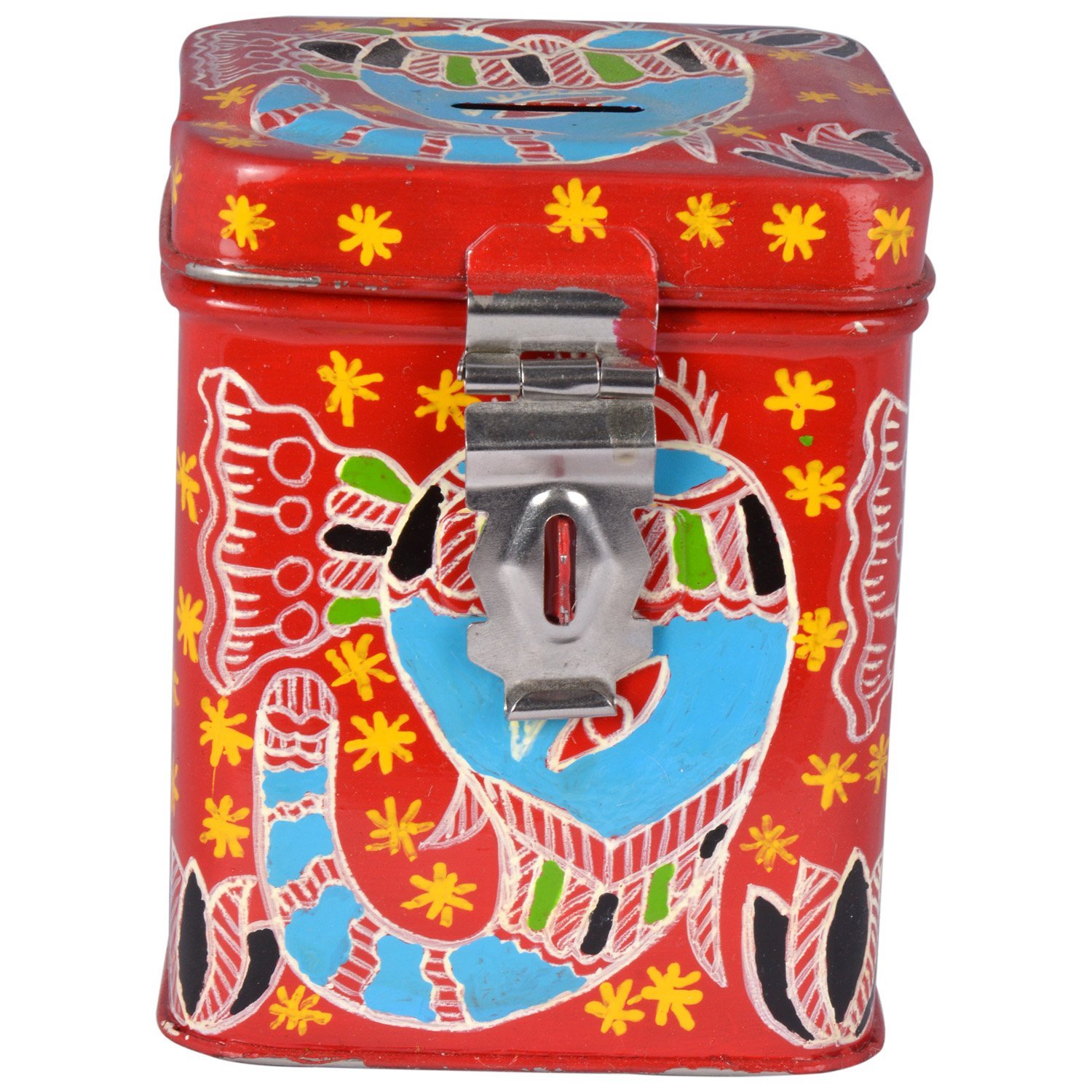 Hand painted money bank, piggy bank-6