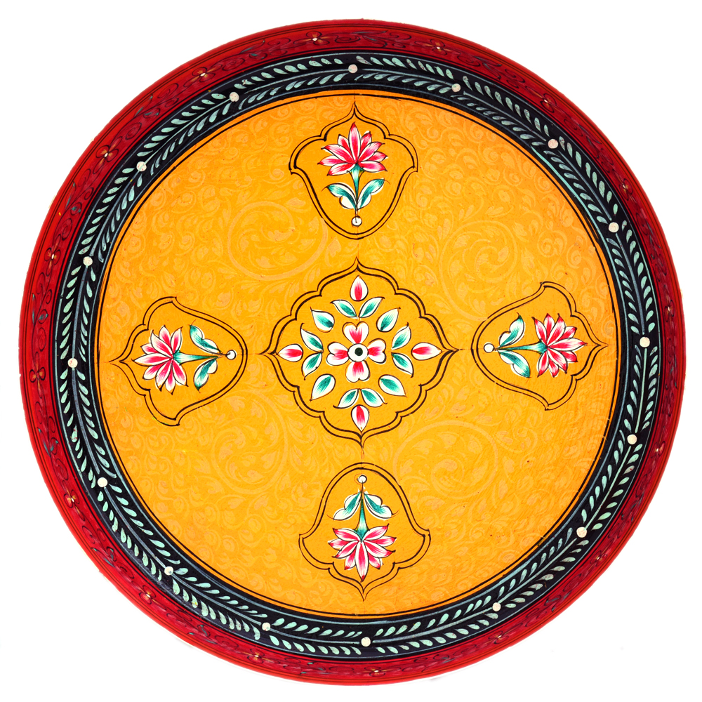 Round Tray plate- Puja Thali-1