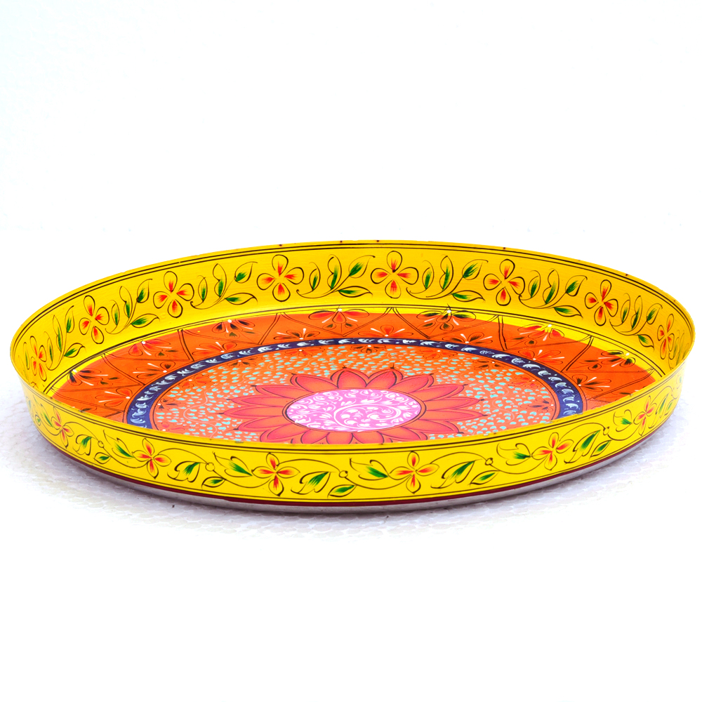 Annapurna: Round Tray |Puja Thali