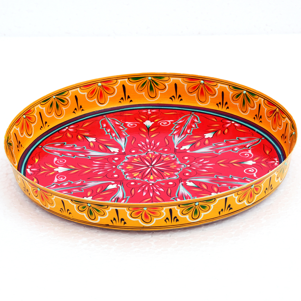 Round Tray plate- Puja Thali-3