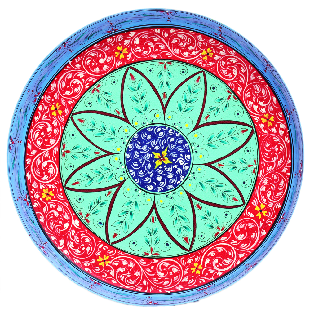 Round Tray plate- Puja Thali-4
