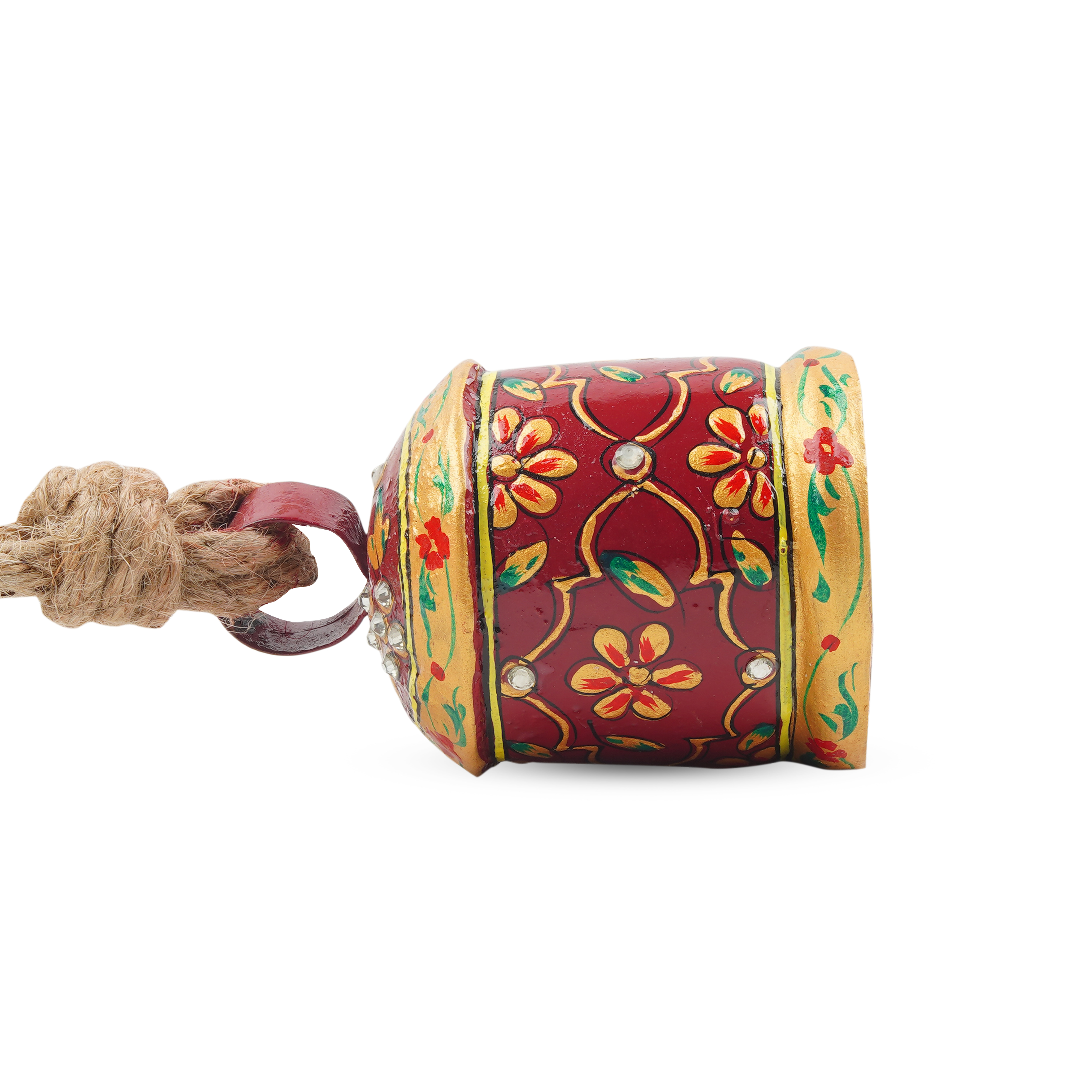 Hand Painted Cow Bells Set of 5: Kefi