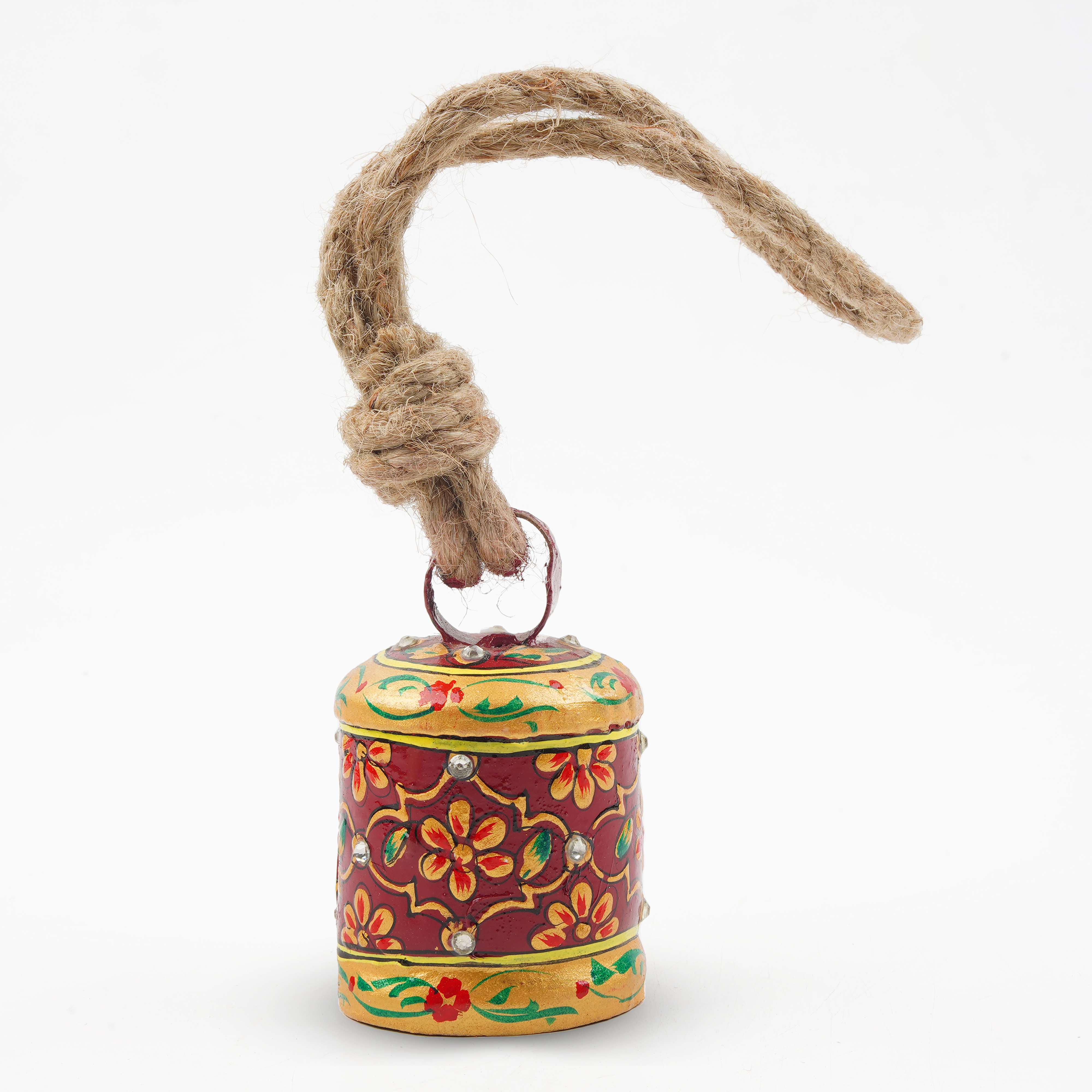 Hand Painted Cow Bells Set of 5: Kefi