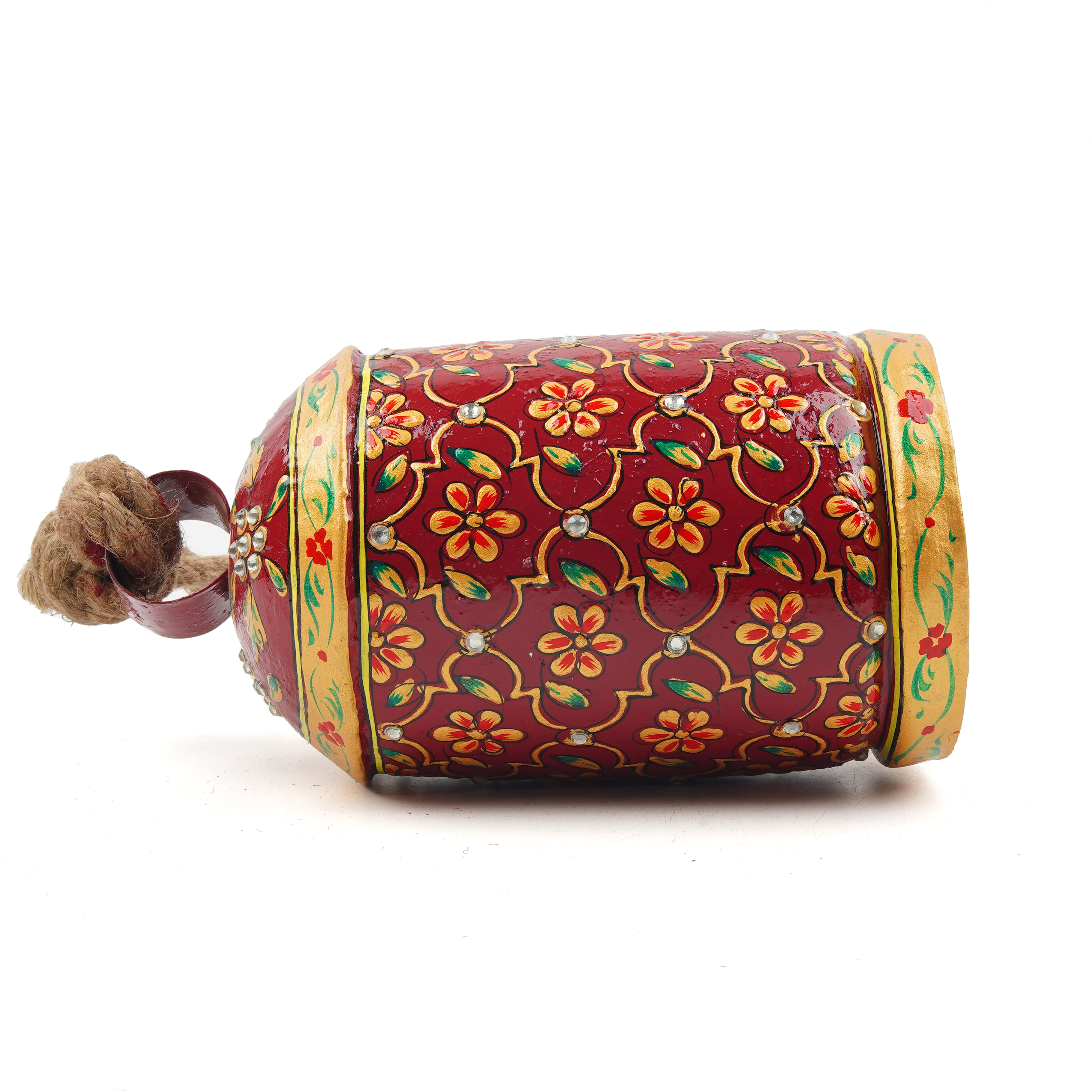 Hand Painted Cow Bells Set of 5: Kefi