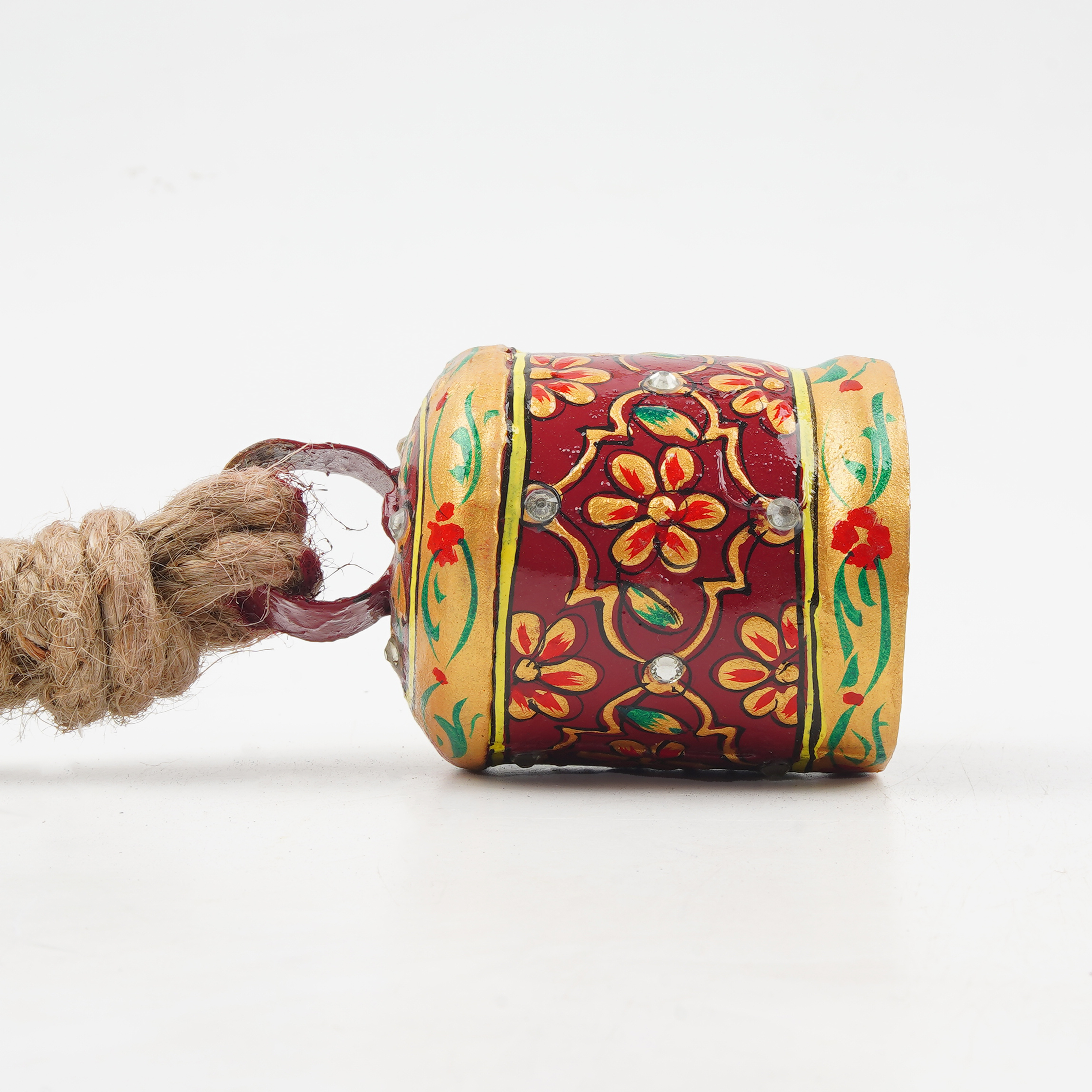 Hand Painted Cow Bells Set of 5: Kefi