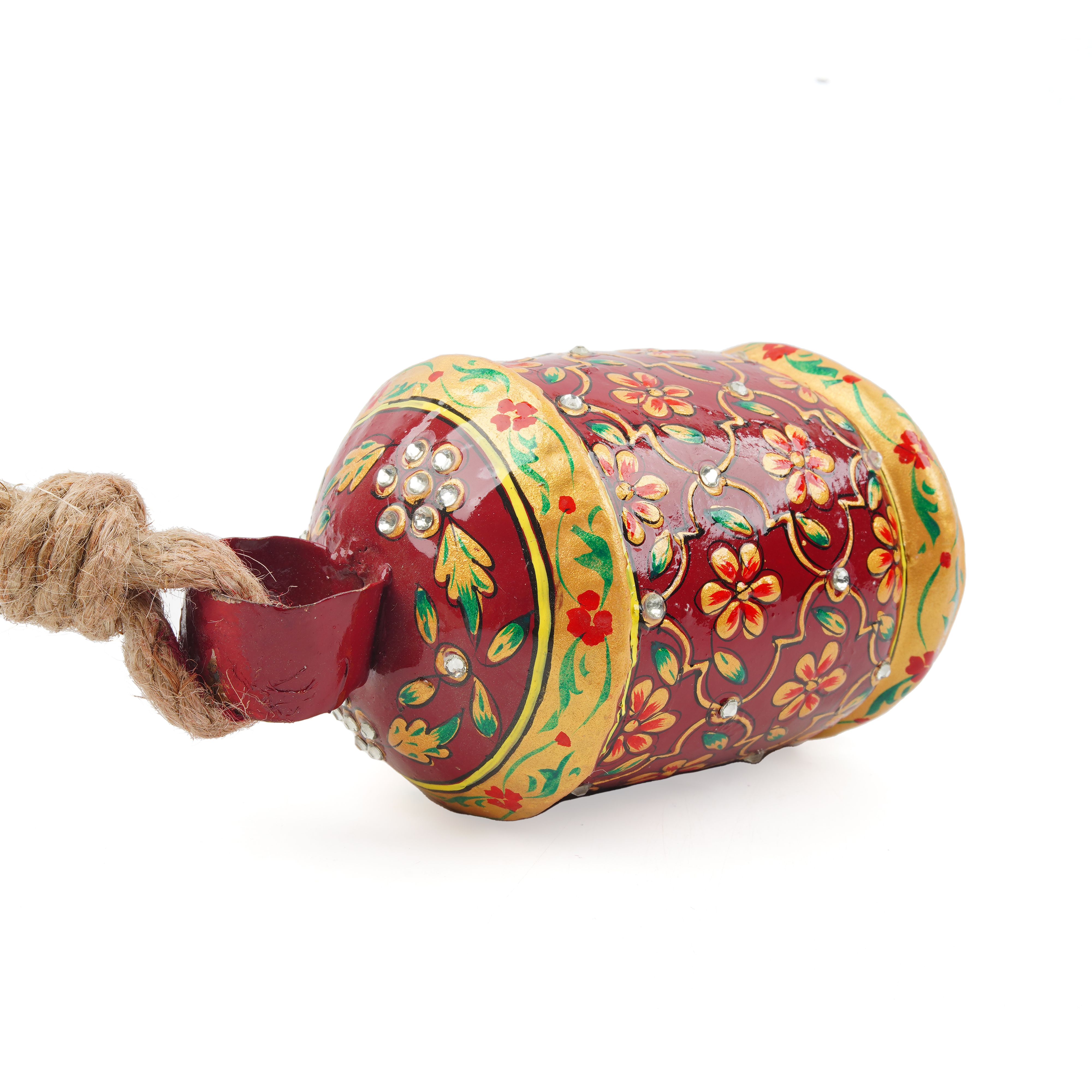 Hand Painted Cow Bells Set of 5: Kefi