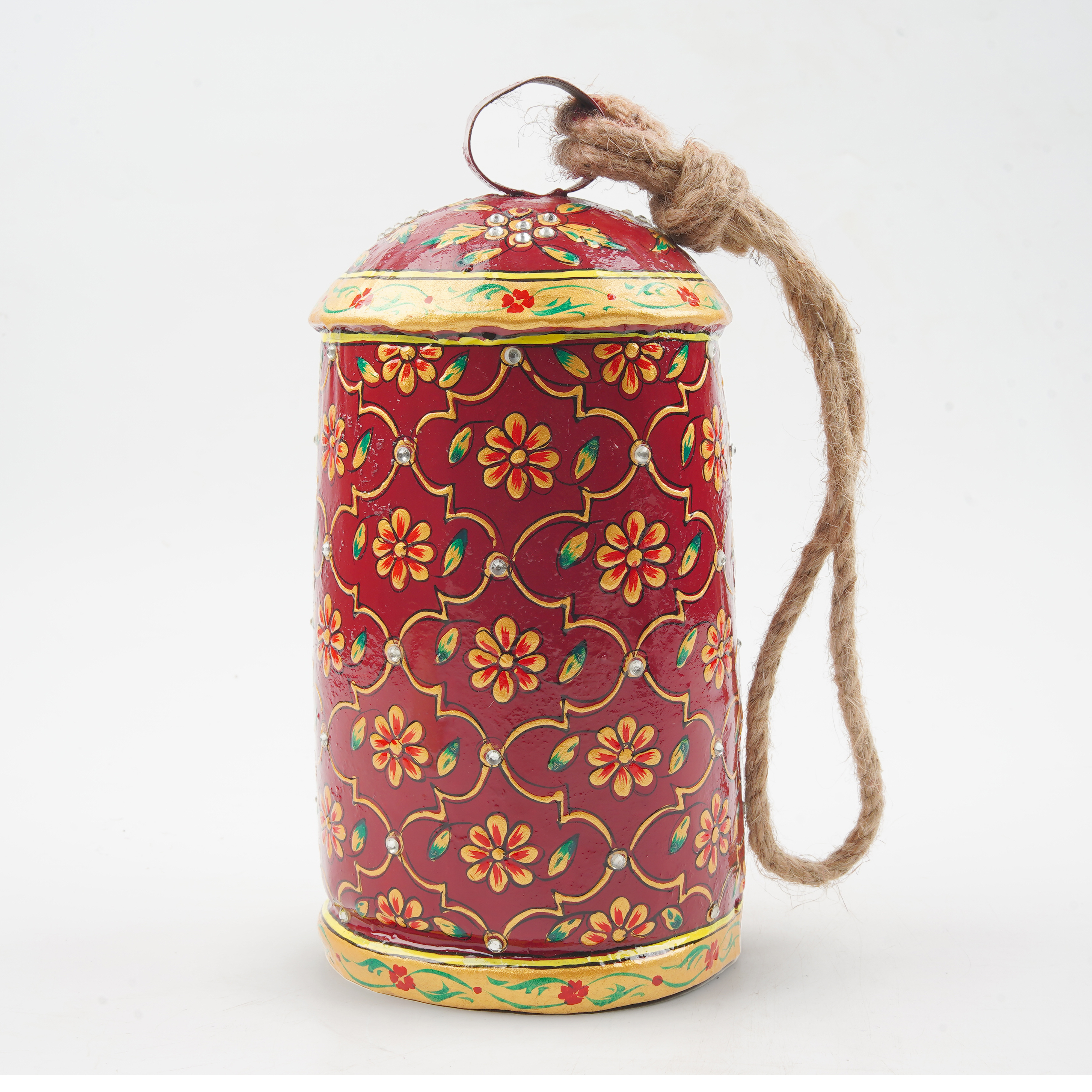 Hand Painted Cow Bells Set of 5: Kefi