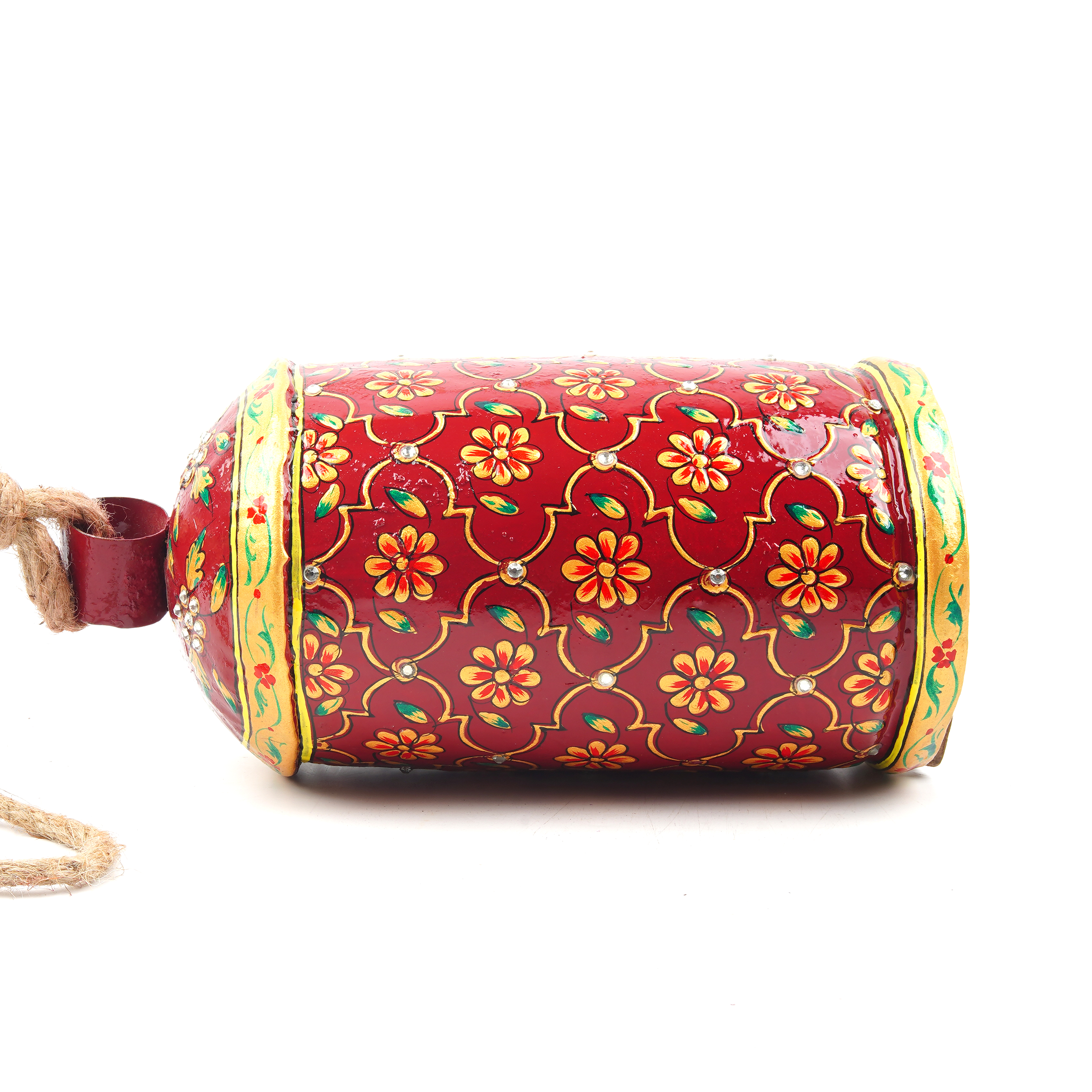 Hand Painted Cow Bells Set of 5: Kefi