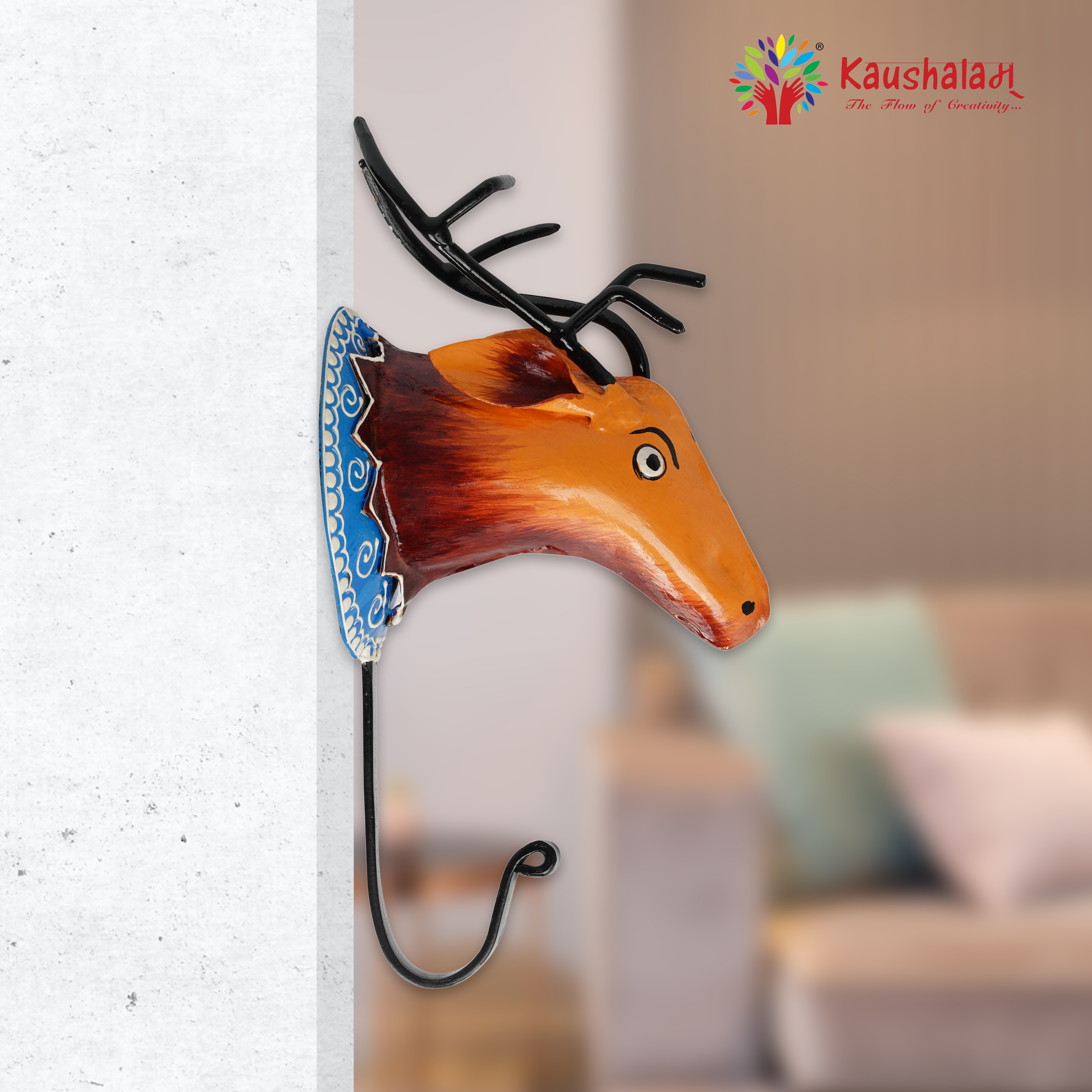 Wall Hook Cloth Hanger Rain Deer Wall Hook Cloth Hanger Rain Deer