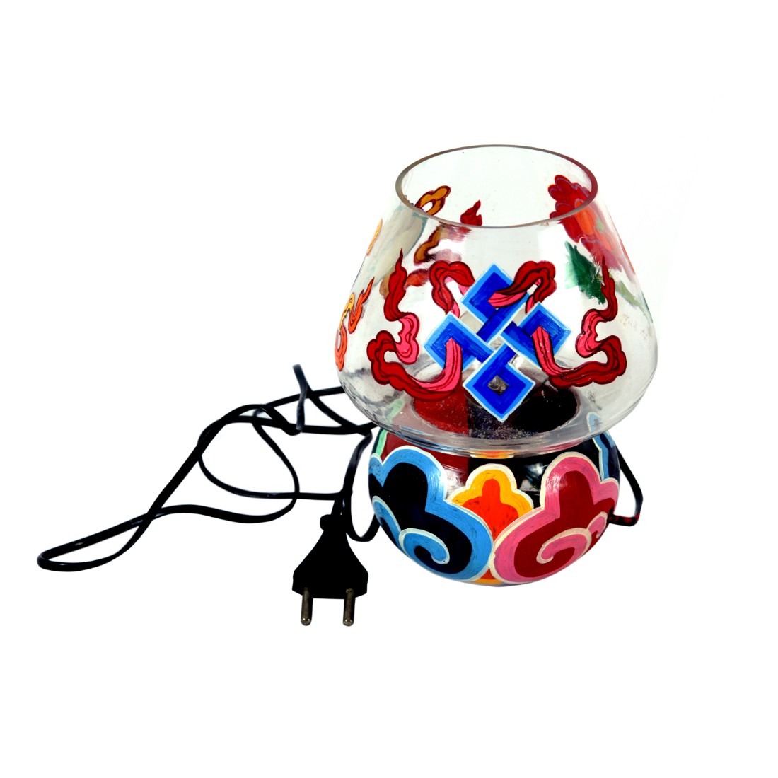 Hand Painted Lamp : Bodhi