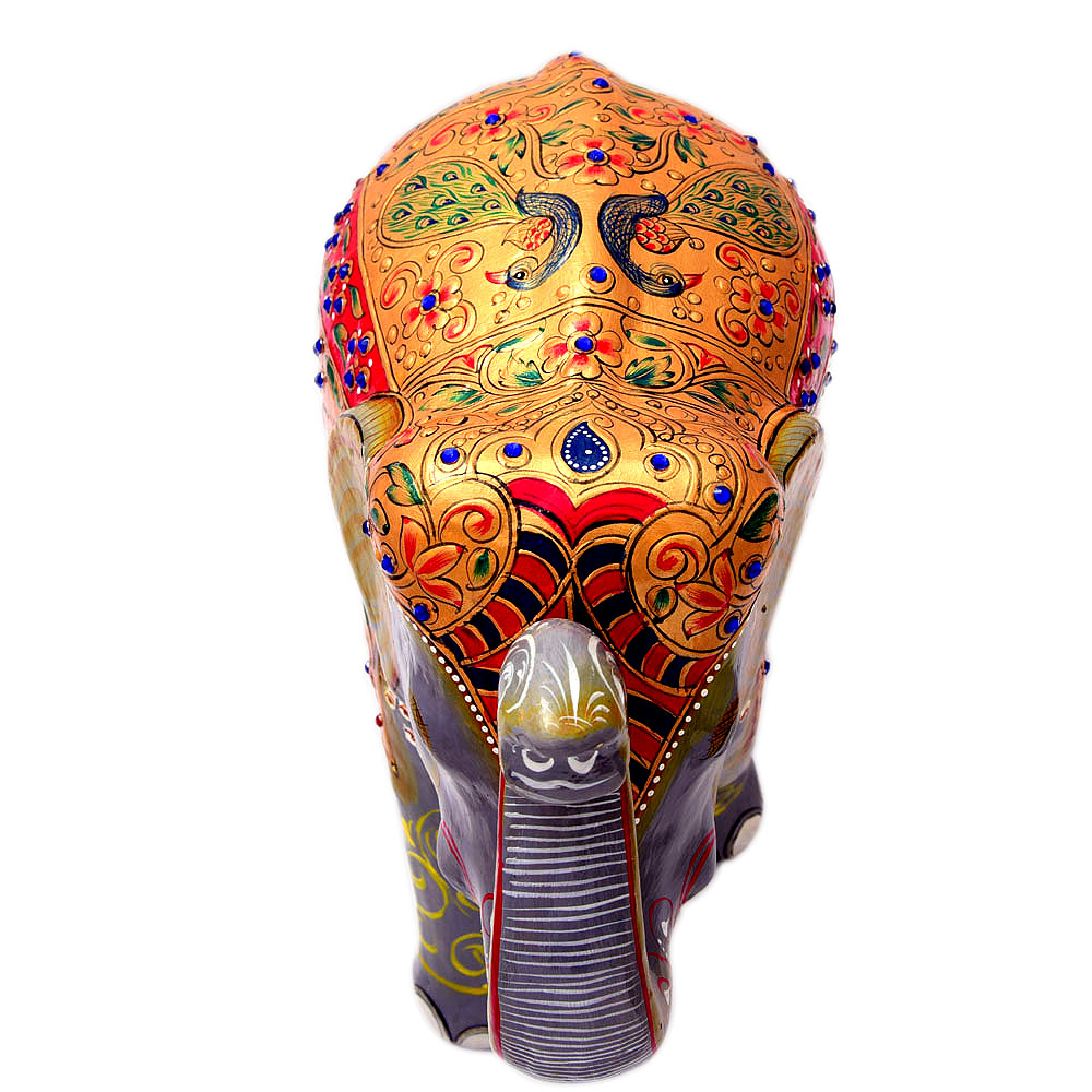 Hand Painted Elephant set: Indian Elephant