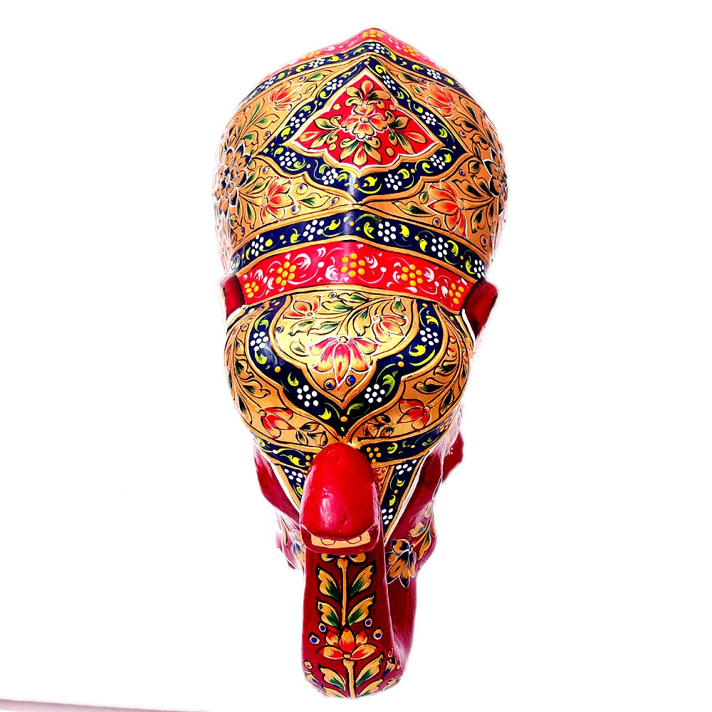 Hand Painted Elephant set of 2: Indian Elephant Set