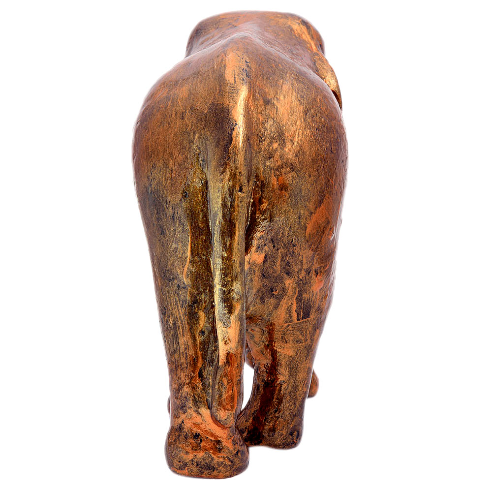 Hand Painted Elephant   Couple