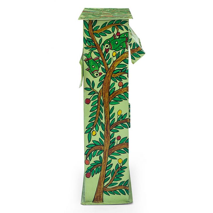 Hand Painted Postbox: The Sun Hand Painted Postbox: The Sun