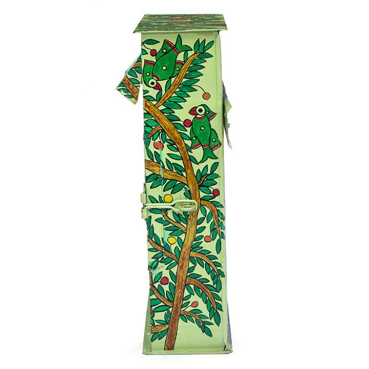 Hand Painted Postbox: The Sun