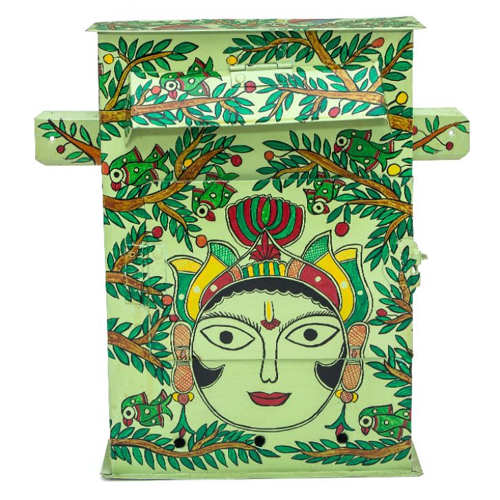 Hand Painted Postbox: The Sun Hand Painted Postbox: The Sun