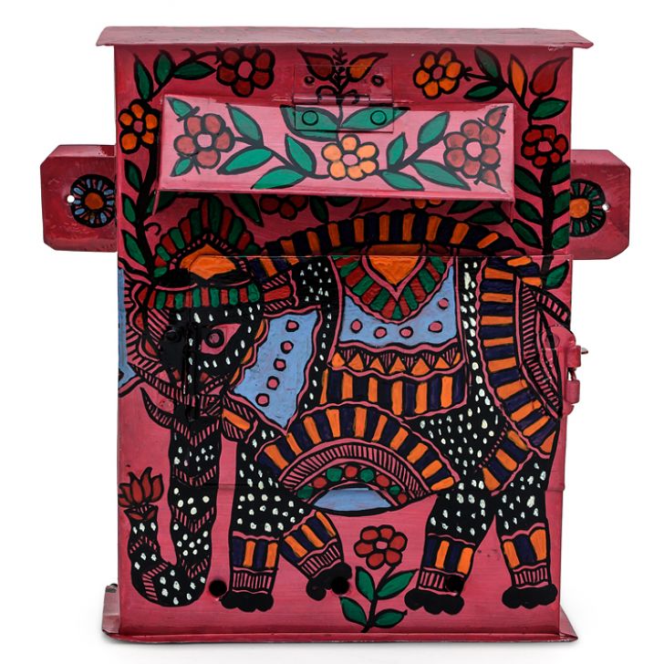 Hand   Painted    Postbox