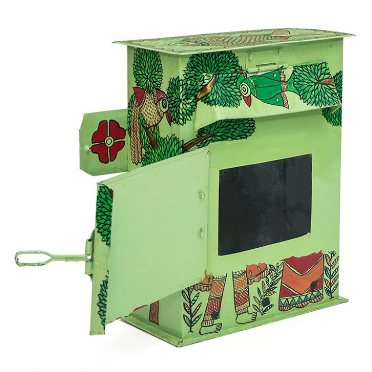 The Couple – Letters From Home Hand Painted Folk Art Letter Box