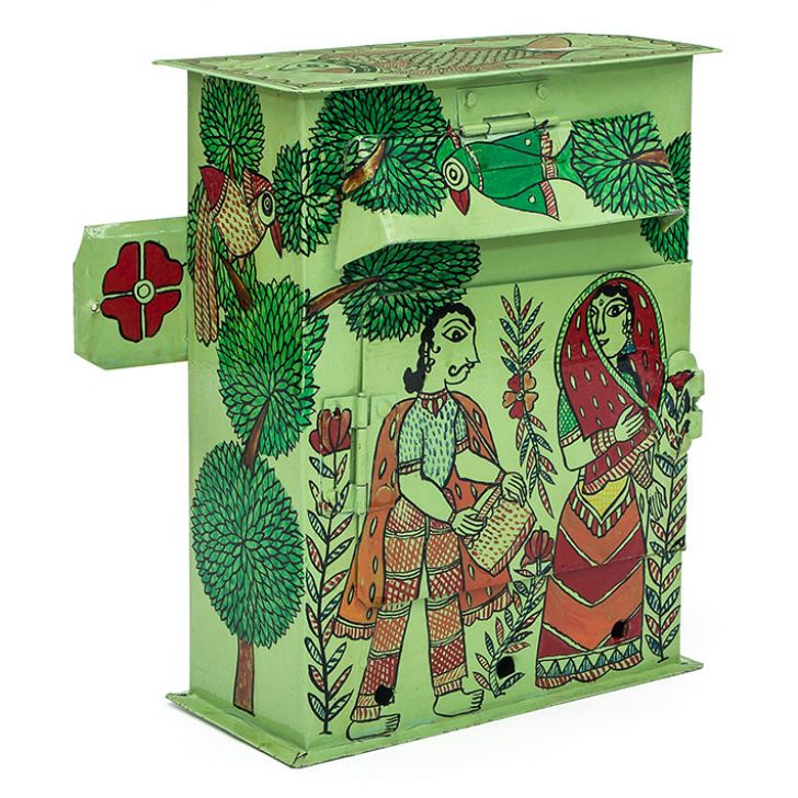 The Couple – Letters From Home
Hand Painted Folk Art Letter Box