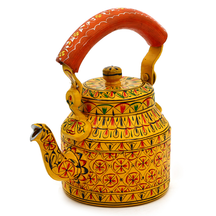 Charming Hand-Painted Teapot for Tea Lovers : Glitzy