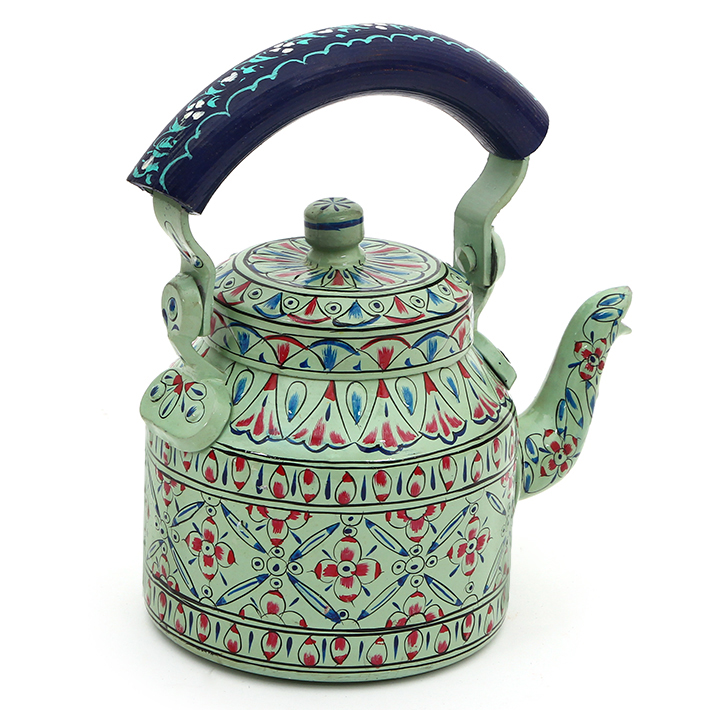 Charming Hand-Painted Teapot for Tea LoversE: SAANJH