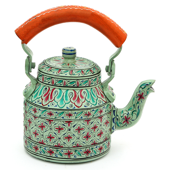 Charming Hand-Painted Teapot for Tea Lovers: 'soothe the soul'