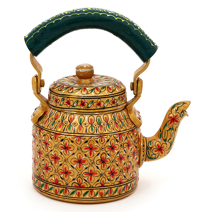 Charming Hand-Painted Teapot for Tea LoversE: 'Bloom'