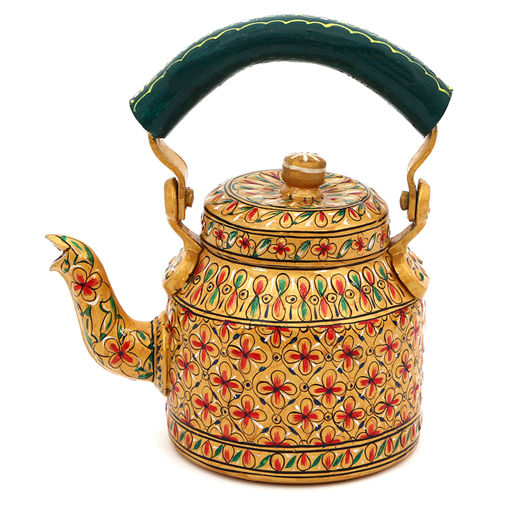 Charming Hand-Painted Teapot for Tea LoversE: 'Bloom'