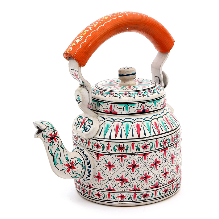 Charming Hand-Painted Teapot for Tea Lovers: Lucky Fish