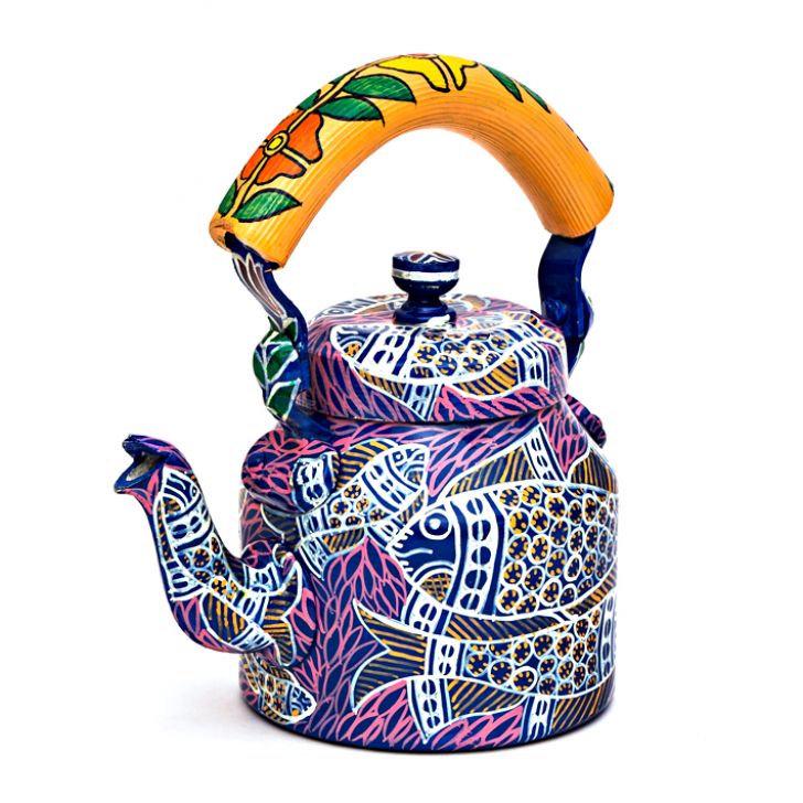 Charming Hand-Painted Teapot for Tea Lovers: 'Celestial'