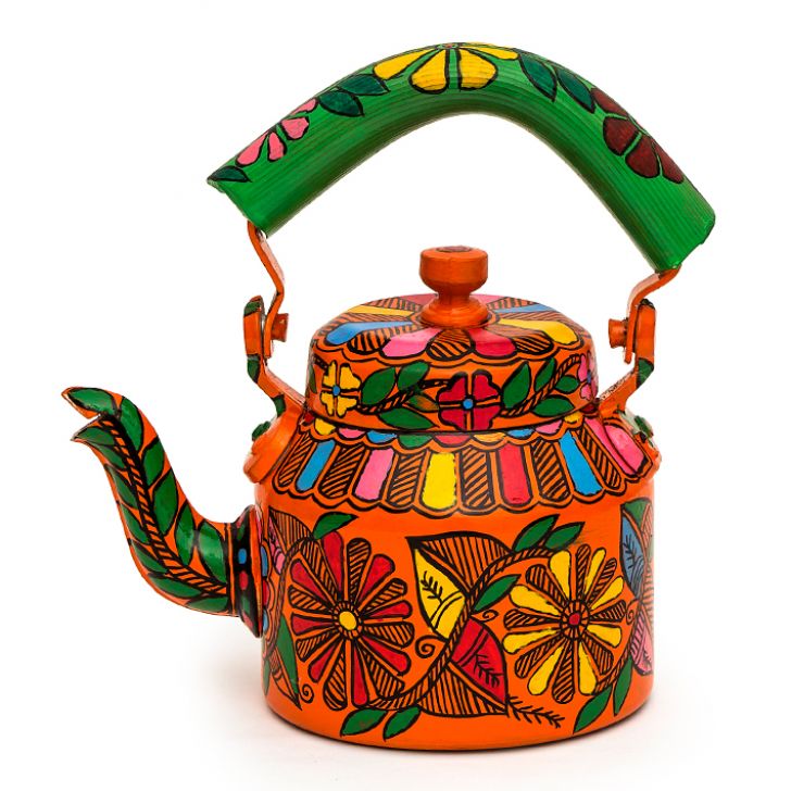 Charming Hand-Painted Teapot for Tea Lovers: Nilashi Charming Hand-Painted Teapot for Tea Lovers: Nilashi
