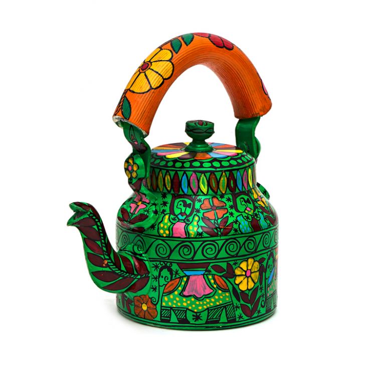 Charming Hand-Painted Teapot for Tea Lovers: Mela