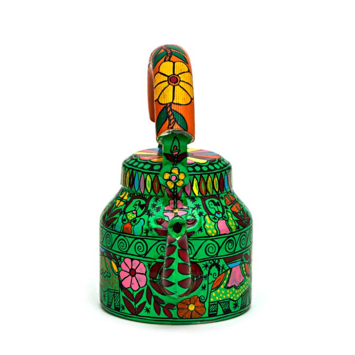 Charming Hand-Painted Teapot for Tea Lovers: Mela