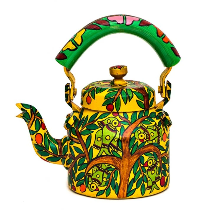 Charming Hand-Painted Teapot for Tea Lovers: Tota