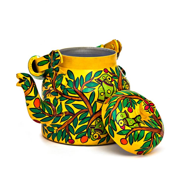 Charming Hand-Painted Teapot for Tea Lovers: Tota