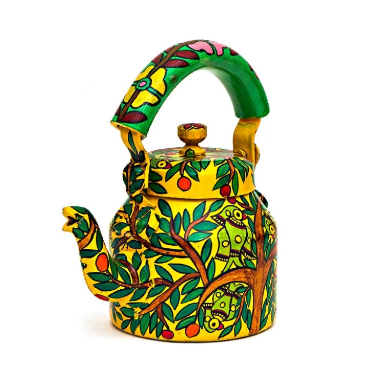 Charming Hand-Painted Teapot for Tea Lovers: Tota