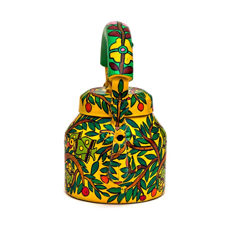 Charming Hand-Painted Teapot for Tea Lovers: Tota