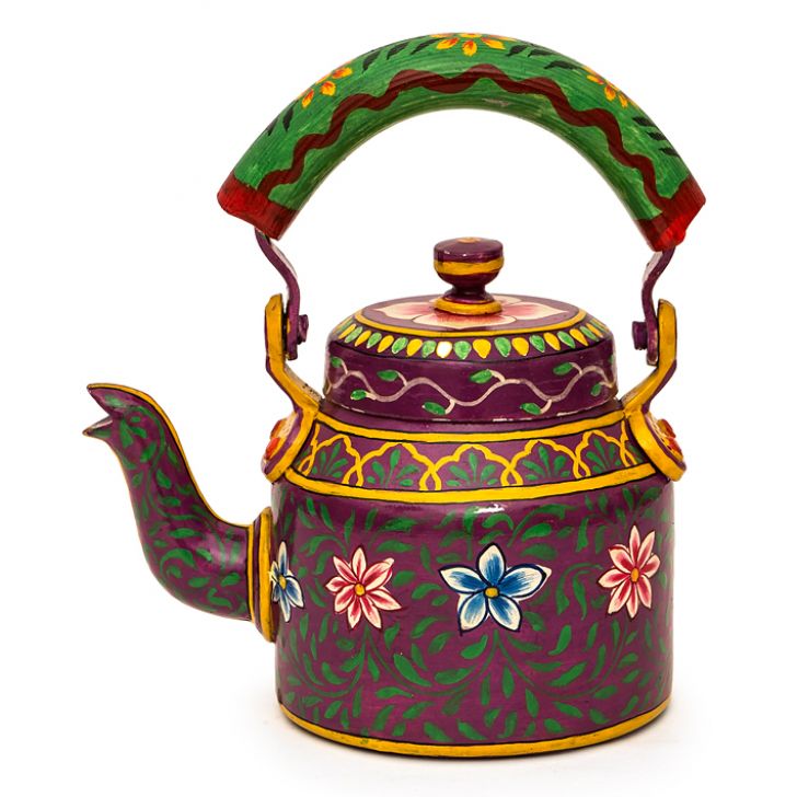 Charming Hand-Painted Teapot for Tea Lovers: Umang