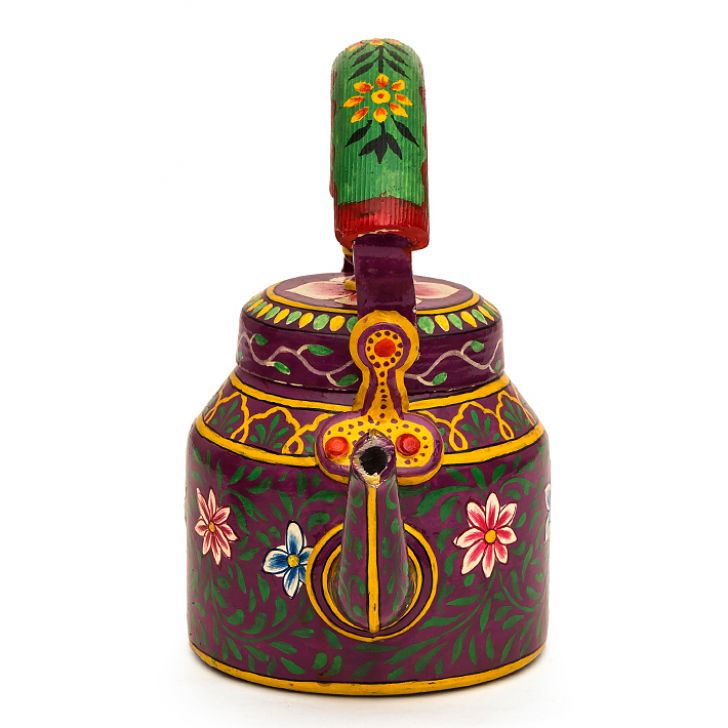 RAJANI – Hand-Painted Tea Kettle | Aluminium 750 ml