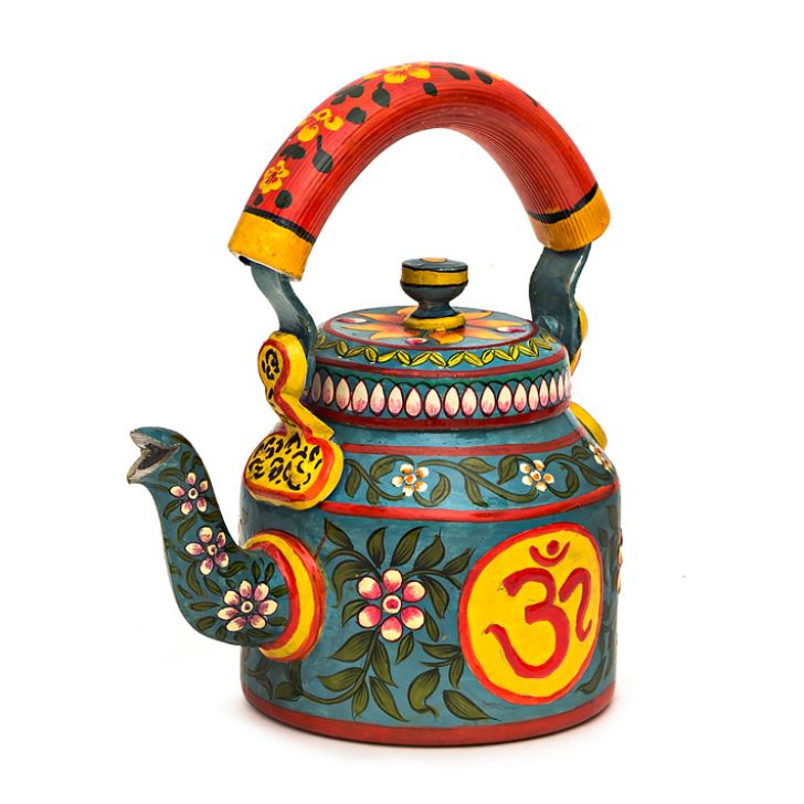 Charming Hand-Painted Teapot for Tea Lovers: Celestial