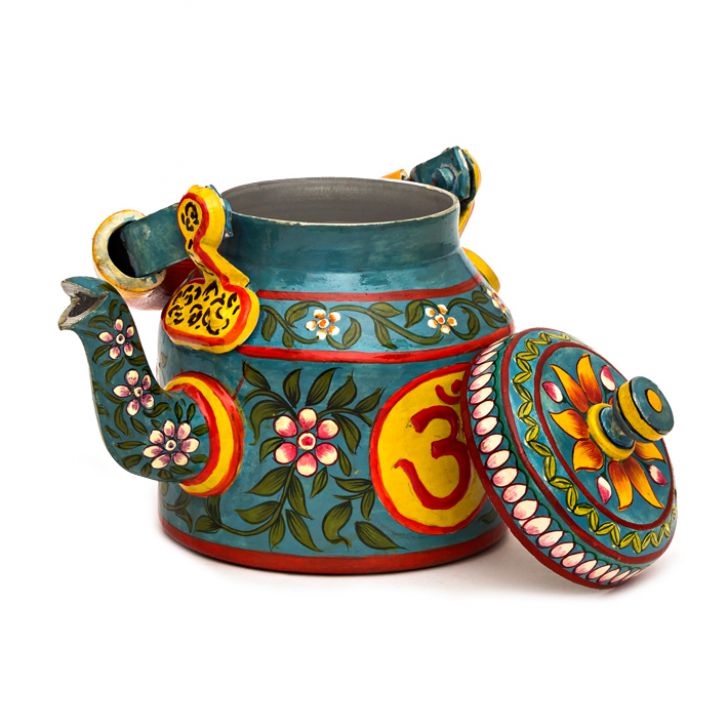 Charming Hand-Painted Teapot for Tea Lovers: Celestial