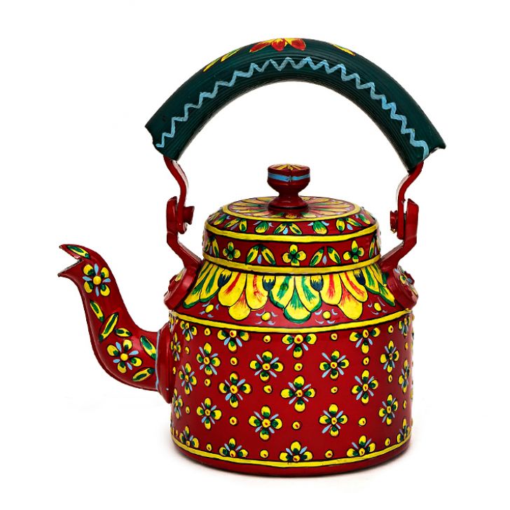 Charming Hand-Painted Teapot for Tea Lovers: Nisha