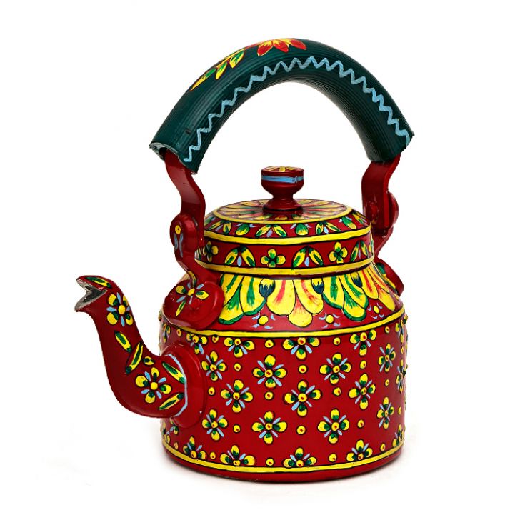 Charming Hand-Painted Teapot for Tea Lovers: Nisha