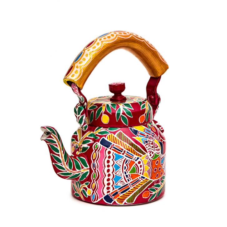 Charming Hand-Painted Teapot for Tea Lovers: Raani