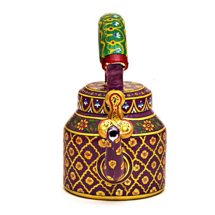 Charming Hand-Painted Teapot for Tea Lovers: Vidya