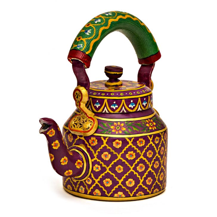Charming Hand-Painted Teapot for Tea Lovers: Vidya